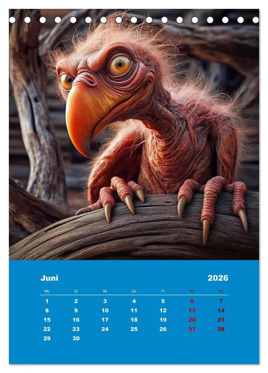 Bild: 9783516292619 | Waldo und Stefler (Tischkalender 2026 DIN A5 hoch), CALVENDO...