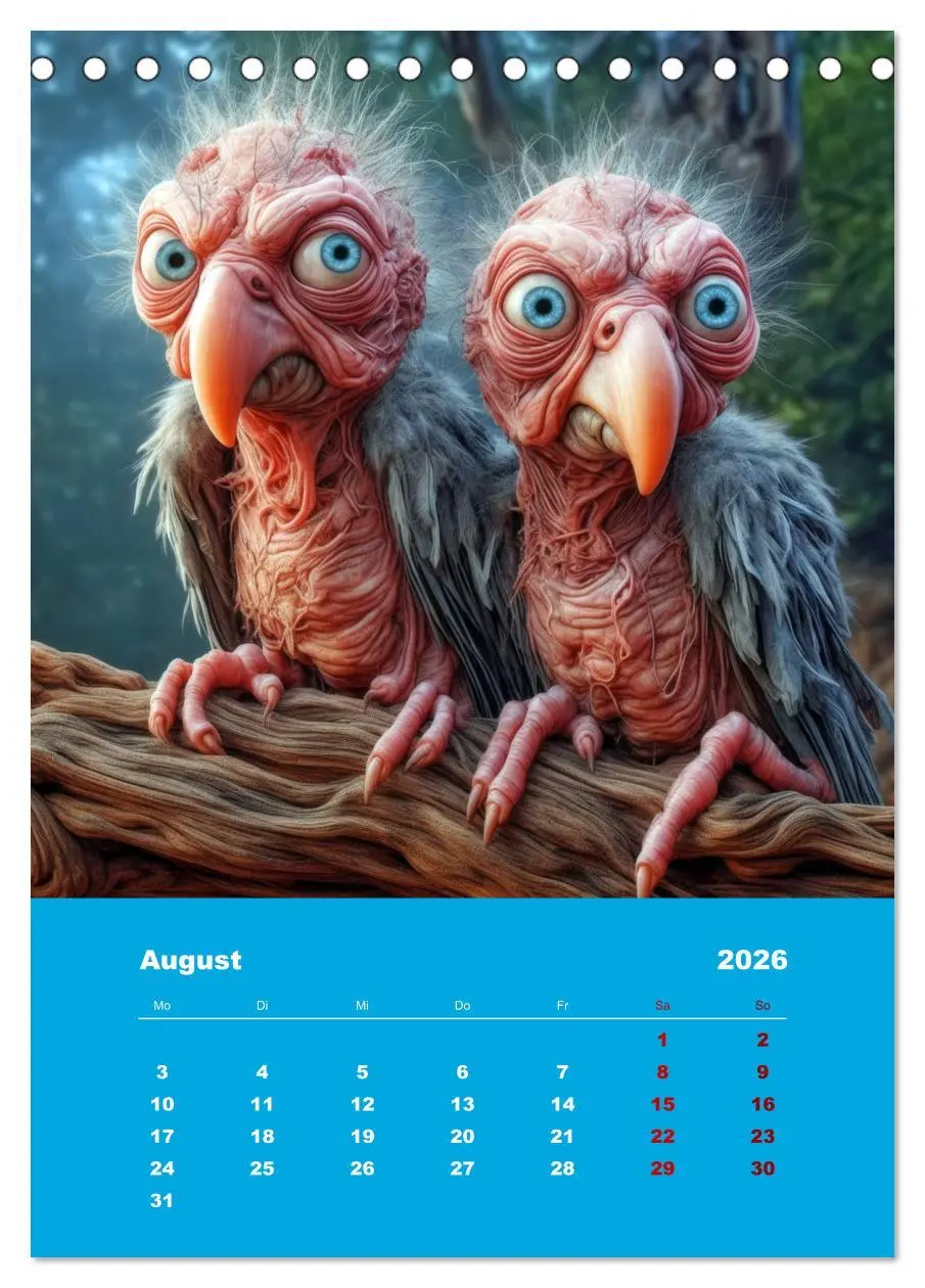 Bild: 9783516292619 | Waldo und Stefler (Tischkalender 2026 DIN A5 hoch), CALVENDO...