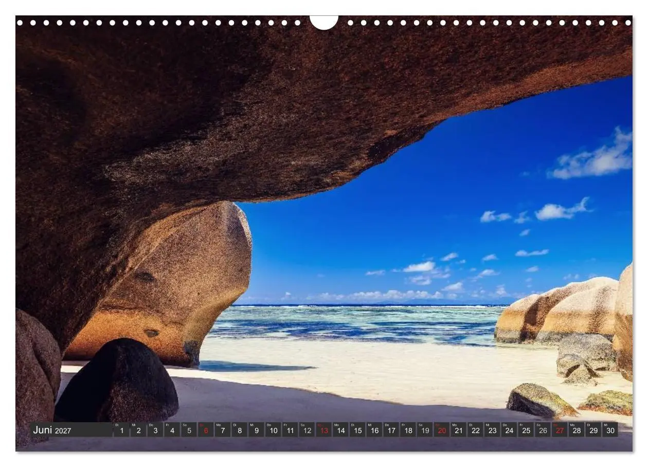 Bild: 9783569832619 | Seychellen - Traumstrände im Paradies (Wandkalender 2027 DIN A3...