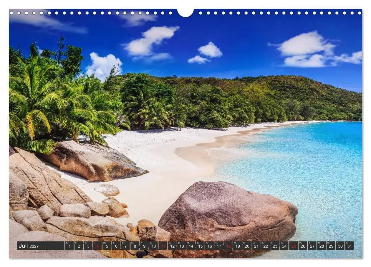 Bild: 9783569832619 | Seychellen - Traumstrände im Paradies (Wandkalender 2027 DIN A3...