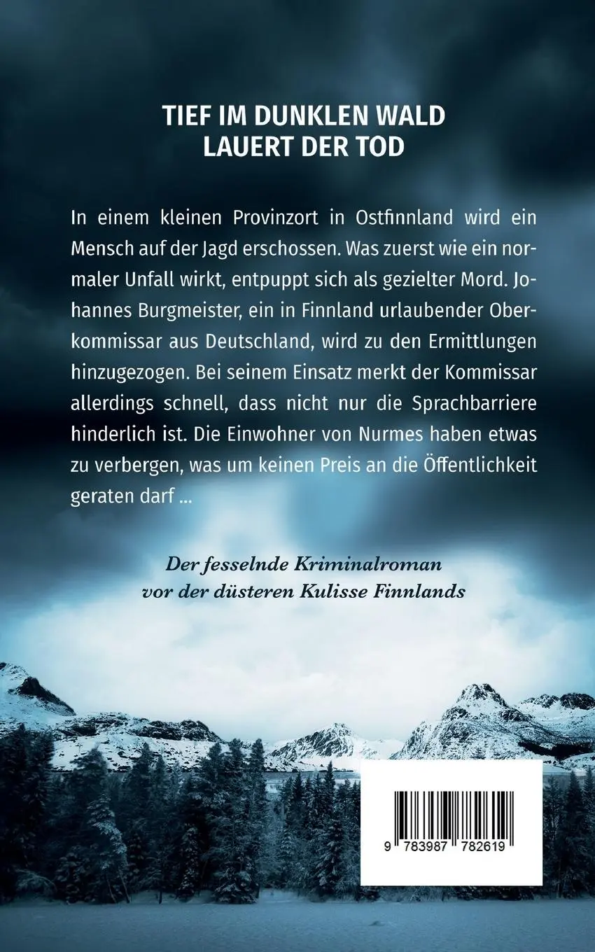Rückseite: 9783987782619 | So tödlich der Wald Ein fesselnder Finnland-Krimi | David Seinsche