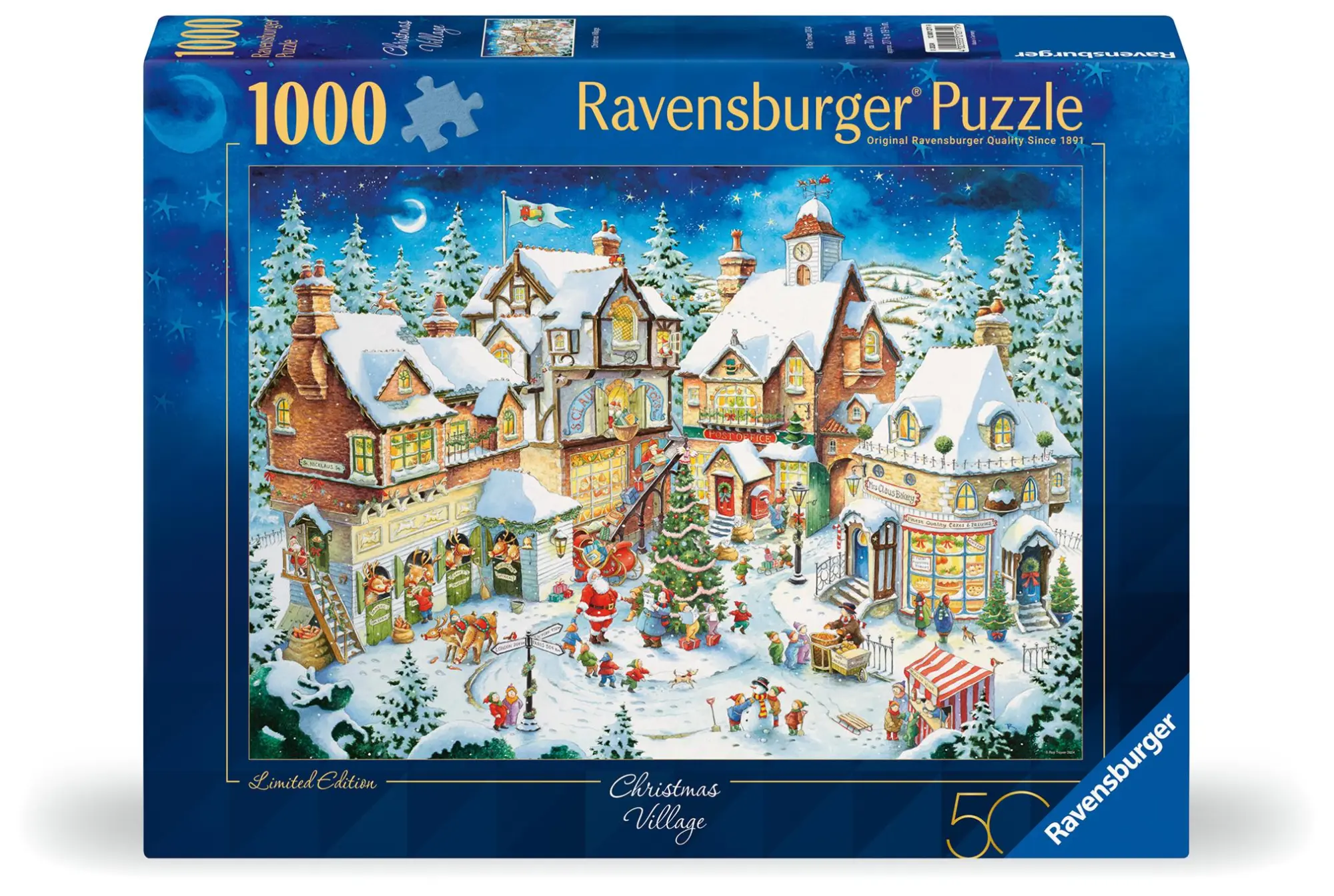 Cover: 4005555012719 | Erwachsenenpuzzle 1000 Teile - Weihnachtsdorf | Spiel | 12001271