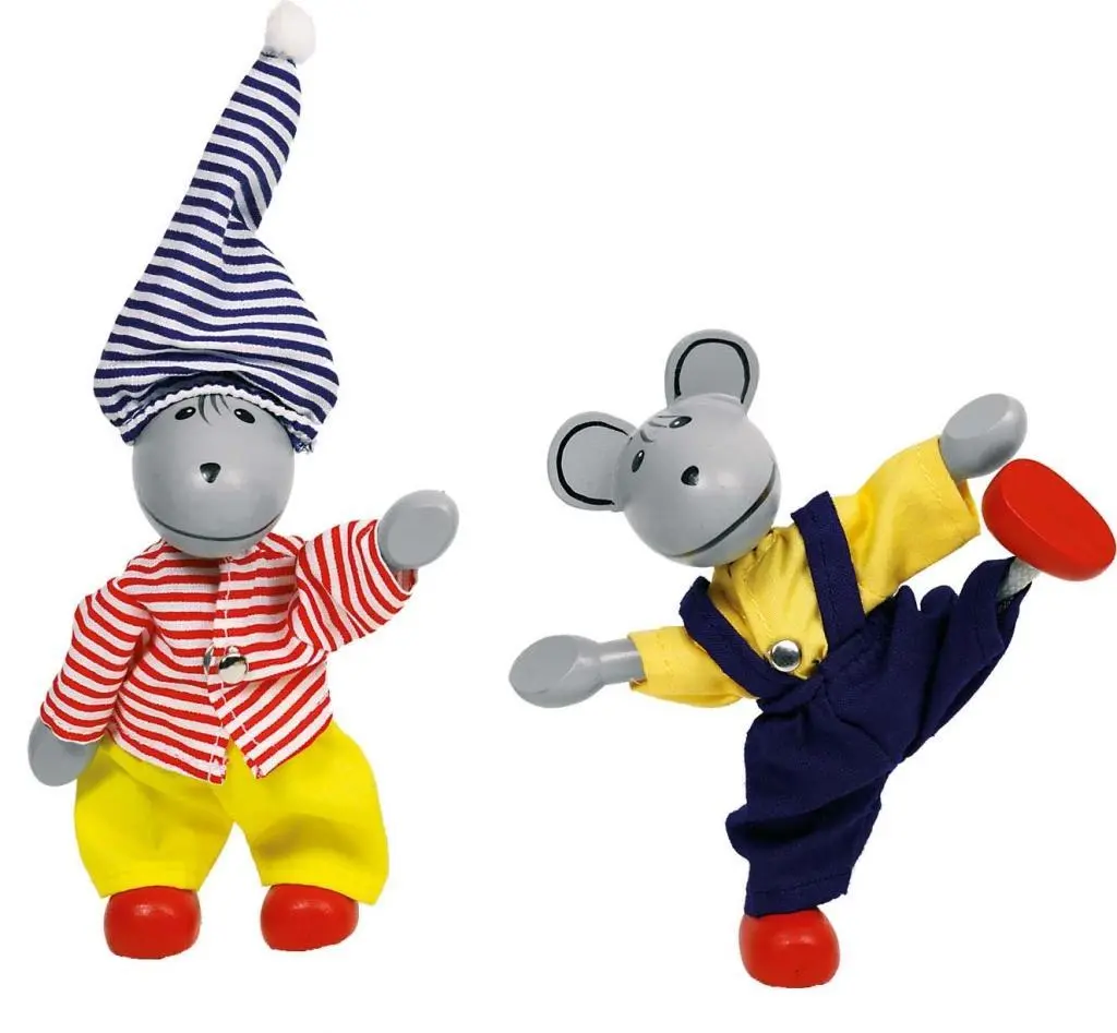 Bild: 4013594292719 | Biegepuppen Mausens Klamottenkiste | TOYS pure | Spiel | Goki | SO271