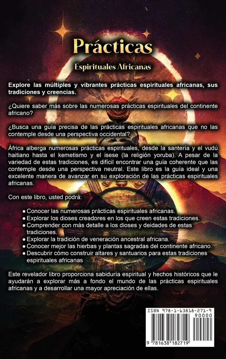 Rückseite: 9781638182719 | Prácticas Espirituales Africanas | Mari Silva | Buch | Spanisch | 2023