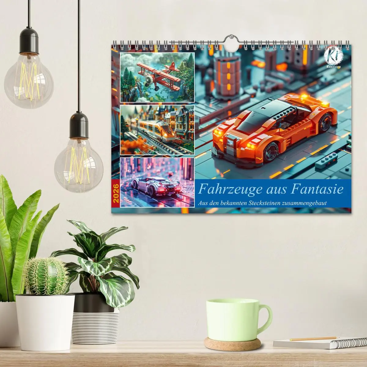 Bild: 9783457332719 | Fahrzeuge aus Fantasie (Wandkalender 2026 DIN A4 quer), CALVENDO...