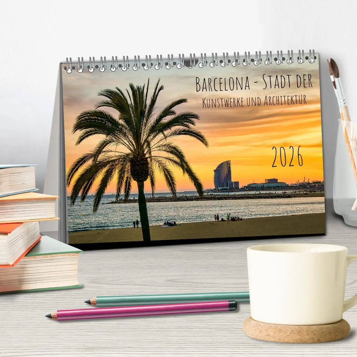 Bild: 9783457642719 | Barcelona - Stadt der Kunstwerke und Architektur (Tischkalender...