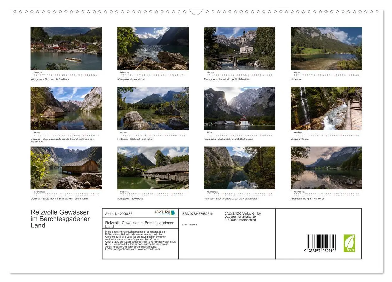 Bild: 9783457952719 | Reizvolle Gewässer im Berchtesgadener Land (hochwertiger Premium...