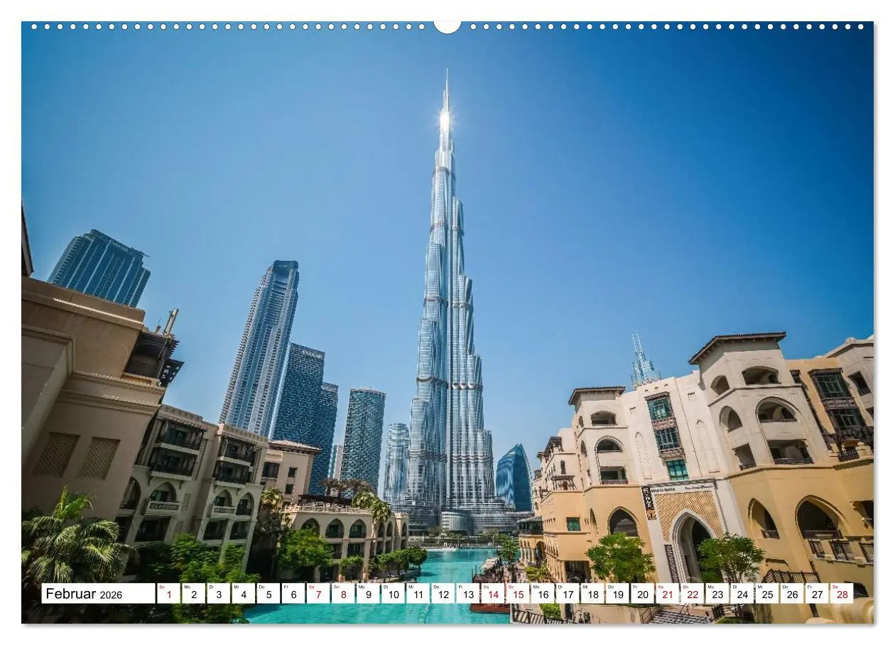 Bild: 9783516592719 | Wundervolles Dubai (hochwertiger Premium Wandkalender 2026 DIN A2...