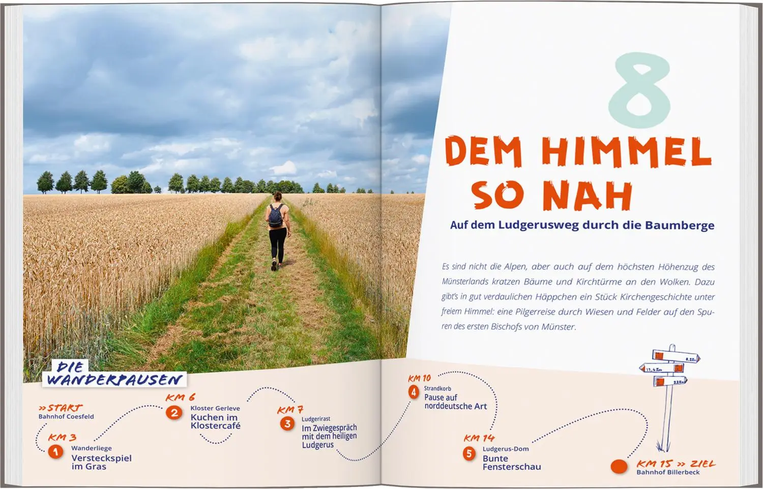 Bild: 9783616032719 | DUMONT Wanderzeit im Münsterland | Mona Contzen | Taschenbuch | 224 S.