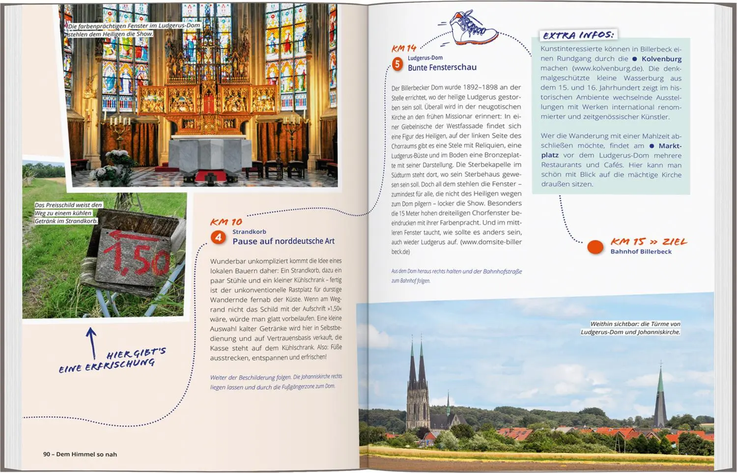 Bild: 9783616032719 | DUMONT Wanderzeit im Münsterland | Mona Contzen | Taschenbuch | 224 S.
