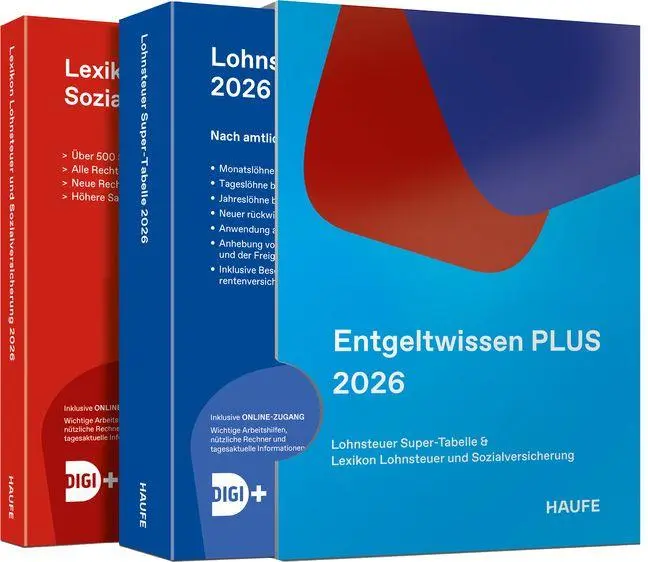 Cover: 9783648192719 | Entgeltwissen Plus 2026 | Taschenbuch | Haufe Steuertabellen | 2568 S.