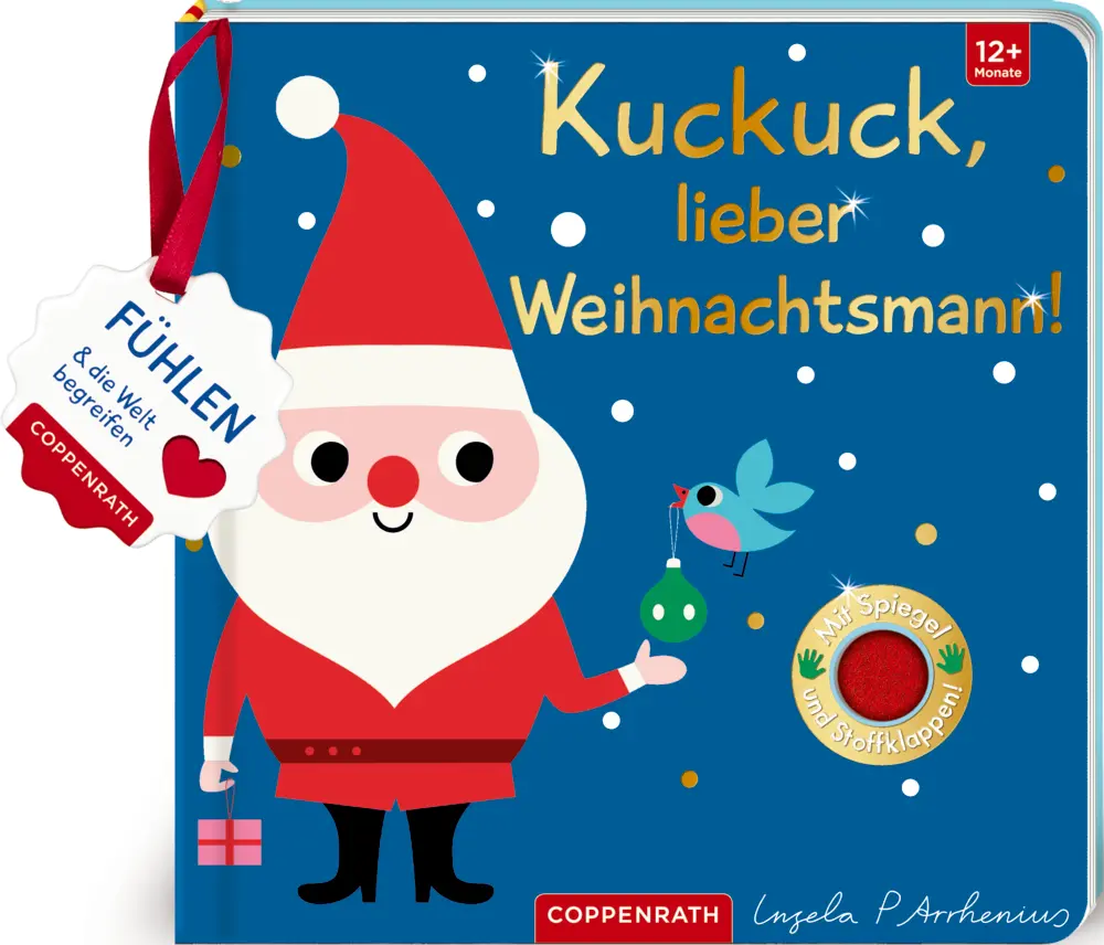Cover: 9783649632719 | Mein Filz-Fühlbuch: Kuckuck, lieber Weihnachtsmann! | Arrhenius | Buch