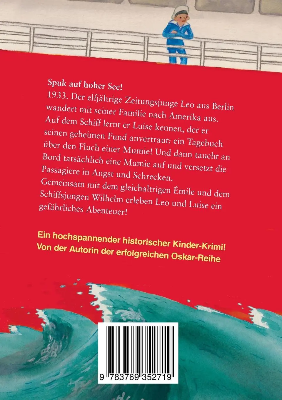 Rückseite: 9783769352719 | Leo und der Fluch der Mumie | Claudia Frieser | Taschenbuch | 288 S.