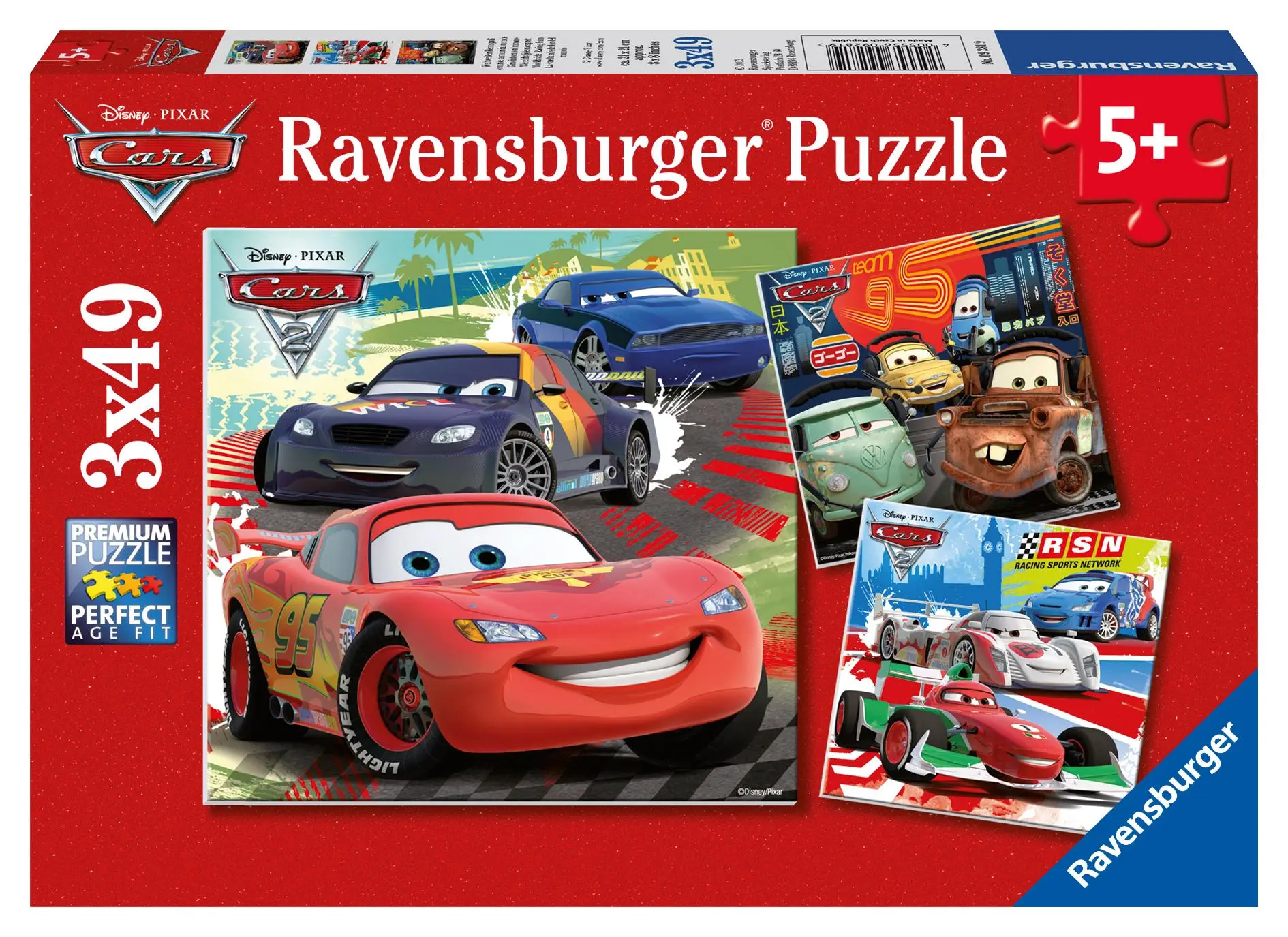 Cover: 4005556092819 | Disney Cars - Worldwide Racing | Ravensburger | Spiel | 9281 | 2019