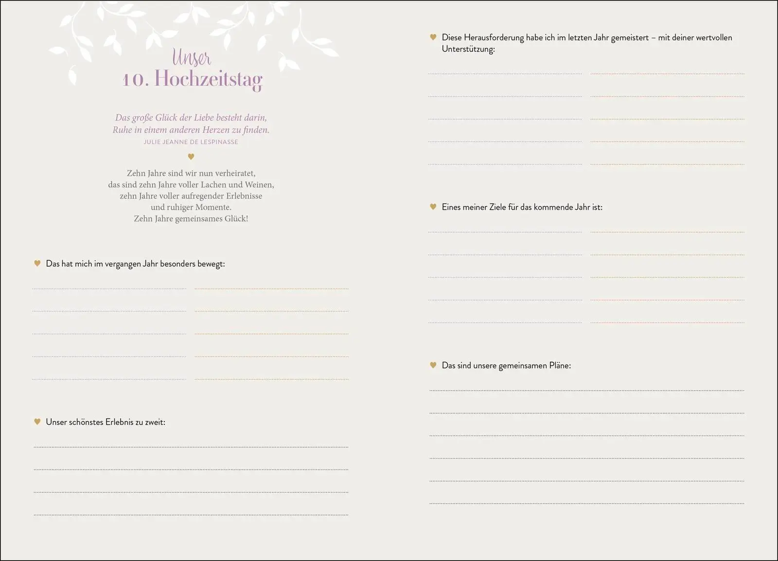 Bild: 4036442012819 | Unsere Hochzeitstage | Groh Verlag | Notizbuch | 128 S. | Deutsch
