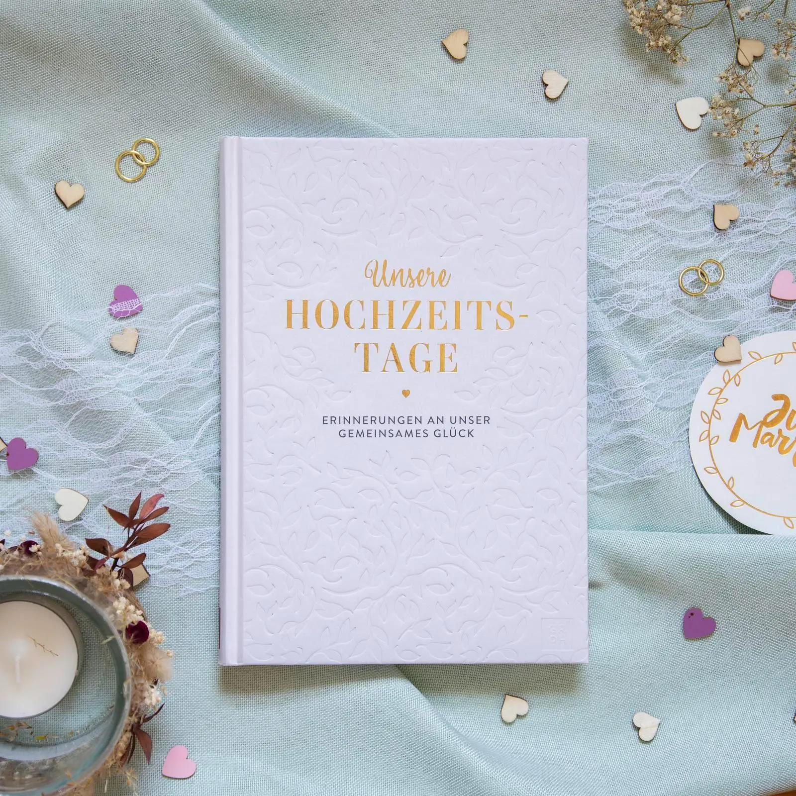 Bild: 4036442012819 | Unsere Hochzeitstage | Groh Verlag | Notizbuch | 128 S. | Deutsch