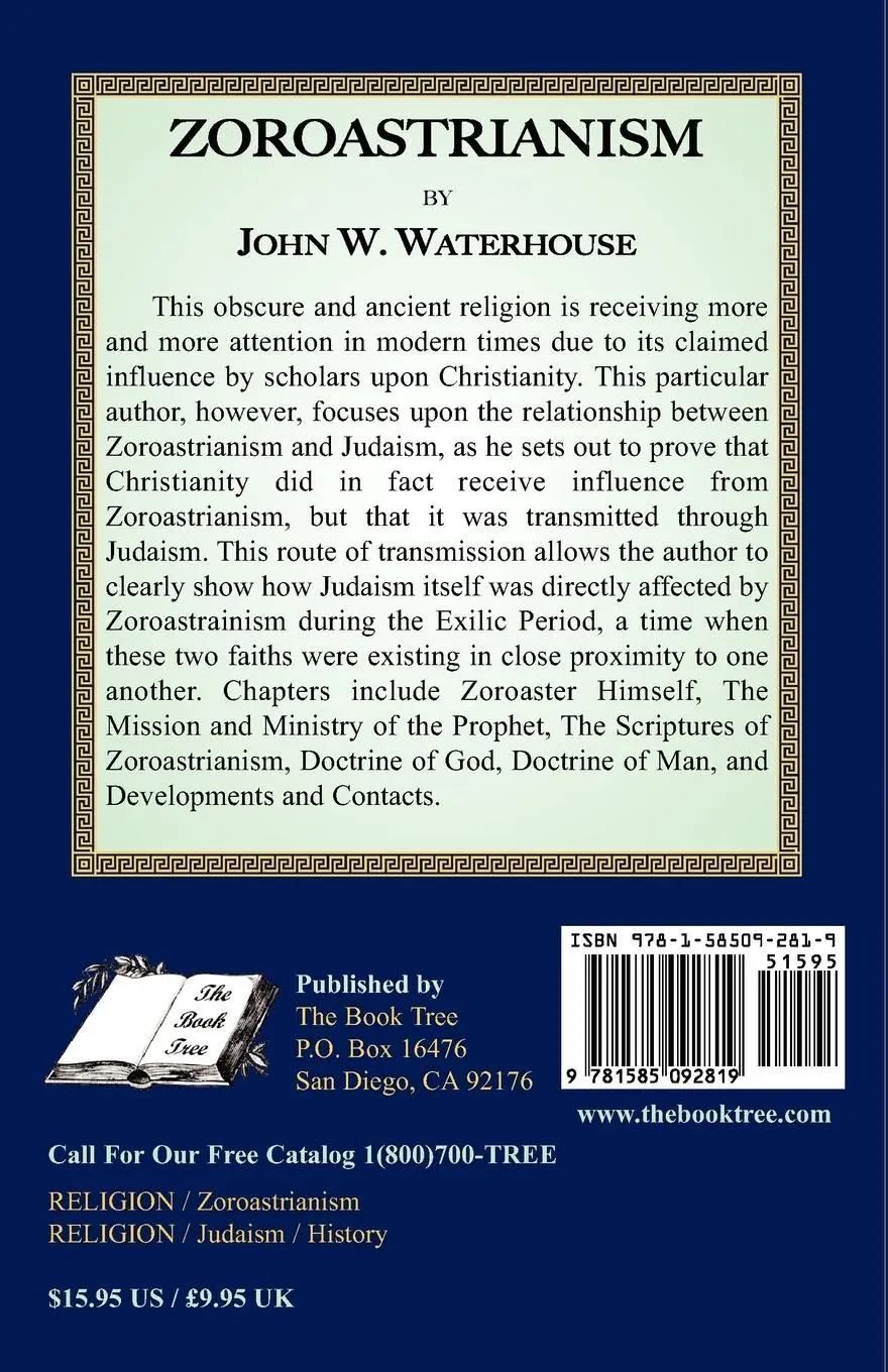 Rückseite: 9781585092819 | Zoroastrianism | John W. Waterhouse | Taschenbuch | Englisch | 2006