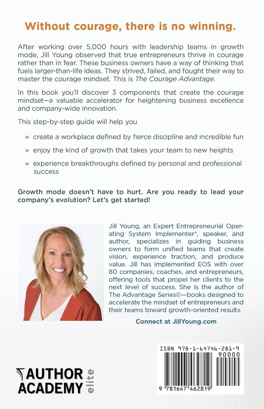 Rückseite: 9781647462819 | The Courage Advantage | Jill Young | Taschenbuch | Englisch | 2020