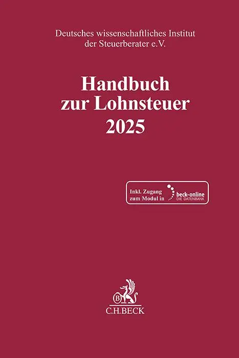 Cover: 9783406832819 | Handbuch zur Lohnsteuer 2025. LSt 2025 | V. | Bundle | 1 Taschenbuch