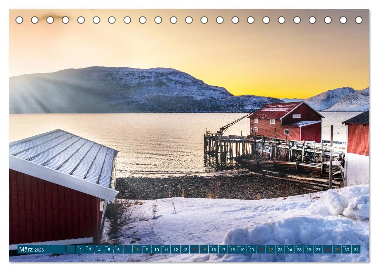Bild: 9783457492819 | Von Tromsö nach Sommaroy - Winter in Norwegen (Tischkalender 2026...