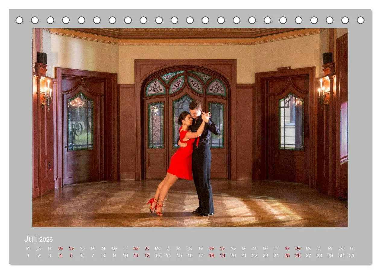 Bild: 9783457702819 | Tango eine Liebeserklärung (Tischkalender 2026 DIN A5 quer),...