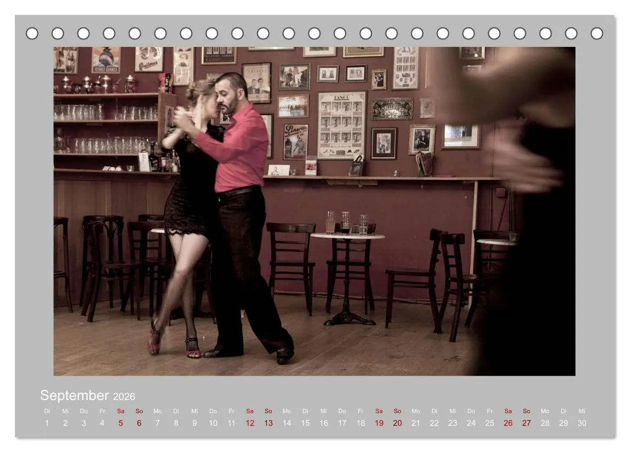 Bild: 9783457702819 | Tango eine Liebeserklärung (Tischkalender 2026 DIN A5 quer),...
