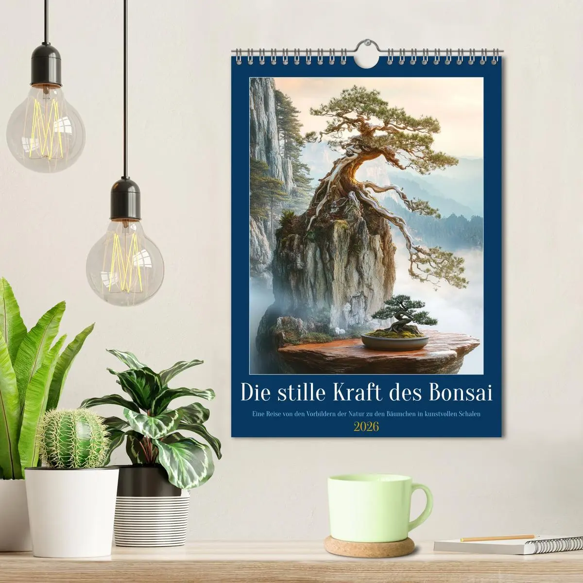 Bild: 9783457942819 | Die stille Kraft des Bonsai (Wandkalender 2026 DIN A4 hoch),...