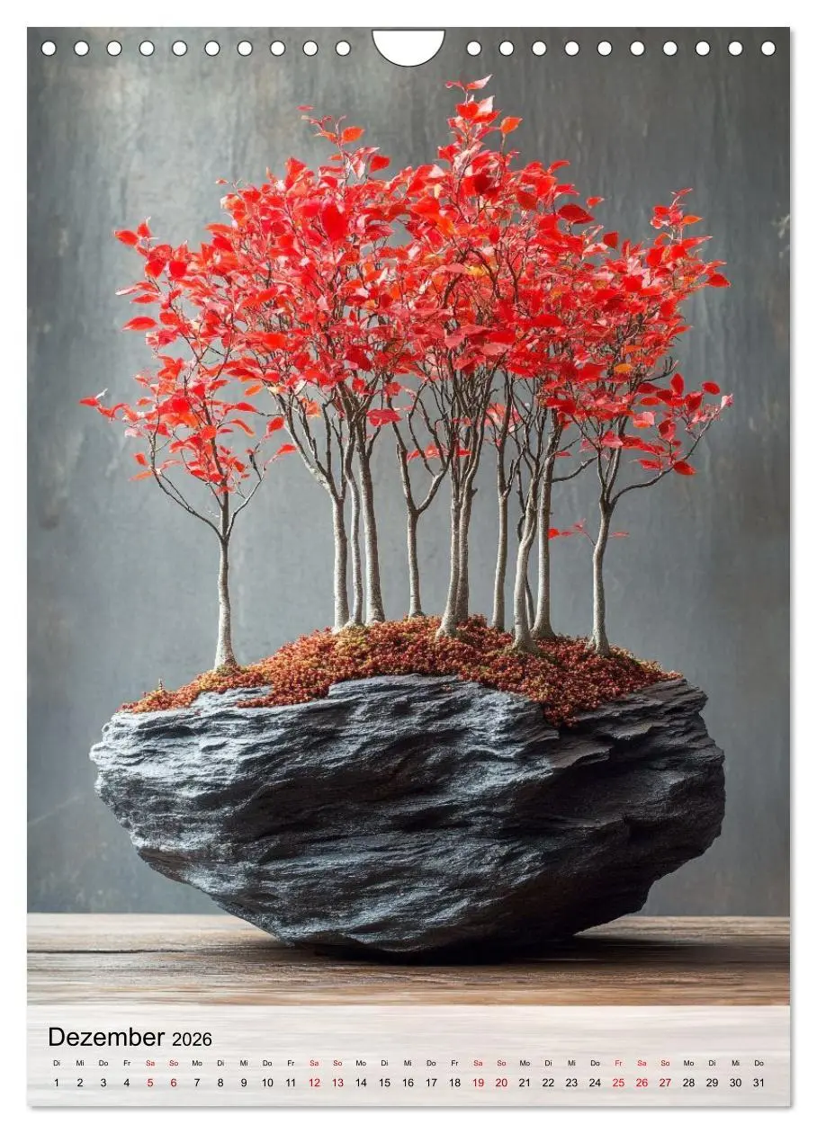 Bild: 9783457942819 | Die stille Kraft des Bonsai (Wandkalender 2026 DIN A4 hoch),...