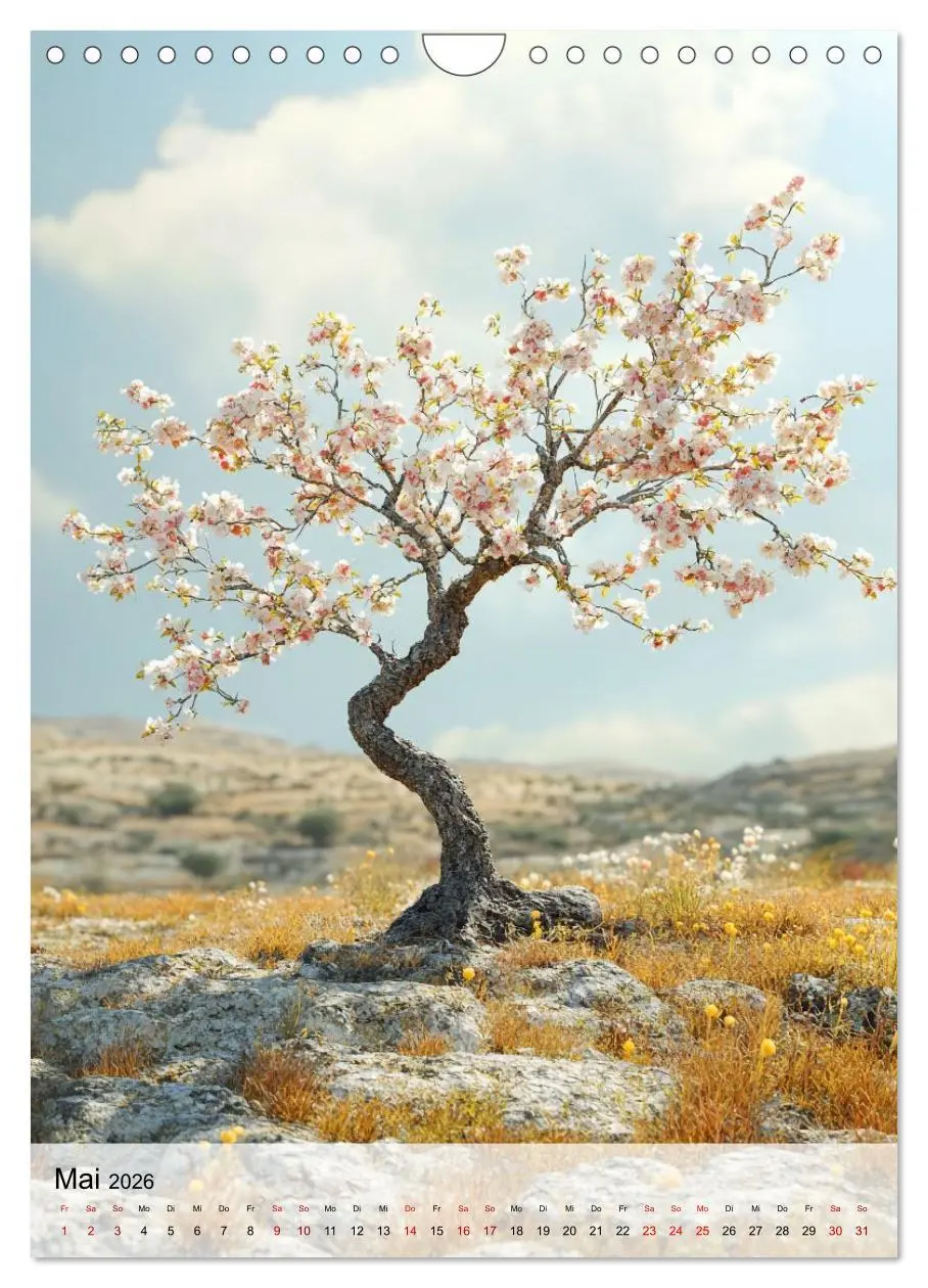 Bild: 9783457942819 | Die stille Kraft des Bonsai (Wandkalender 2026 DIN A4 hoch),...