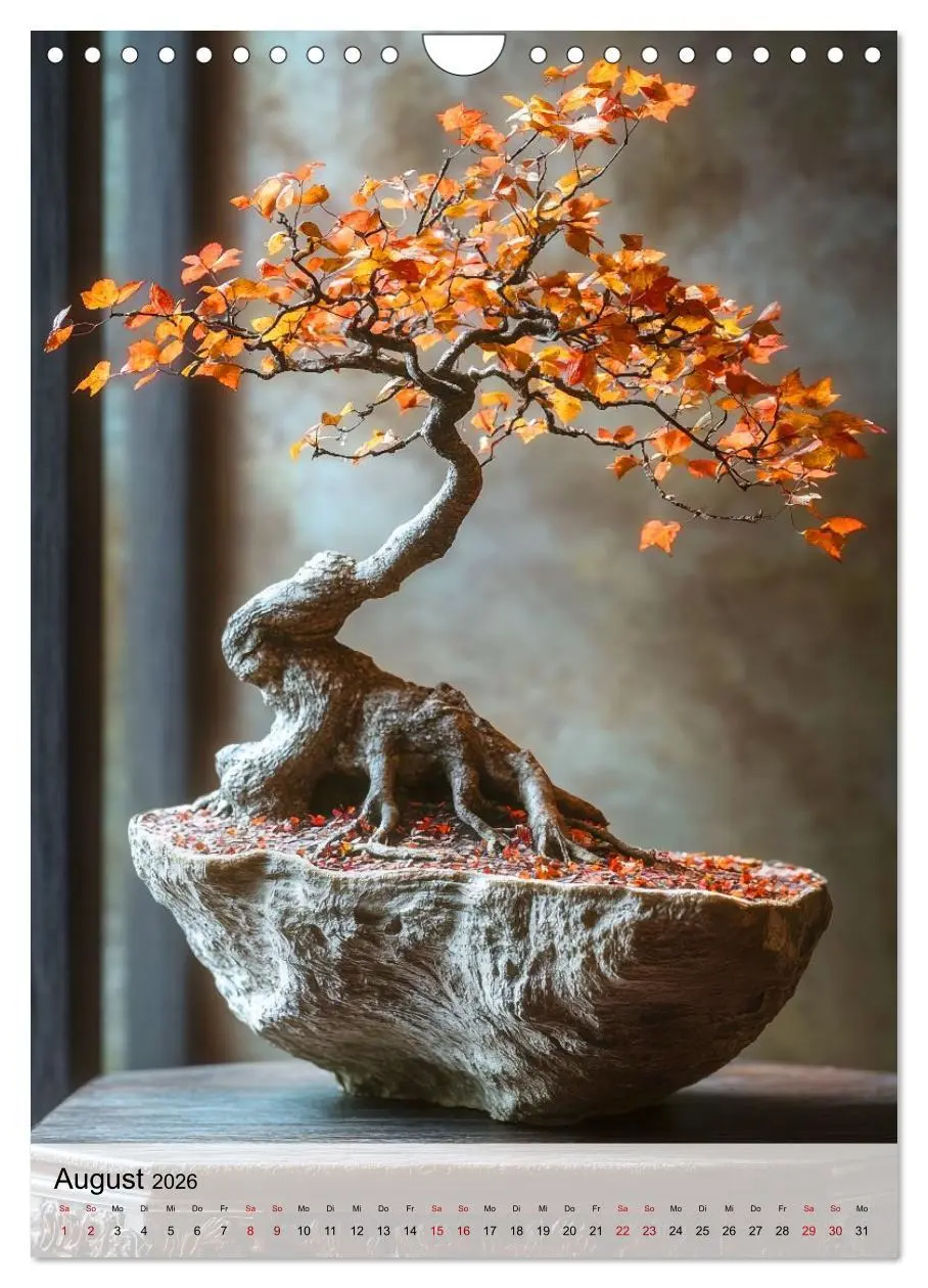 Bild: 9783457942819 | Die stille Kraft des Bonsai (Wandkalender 2026 DIN A4 hoch),...