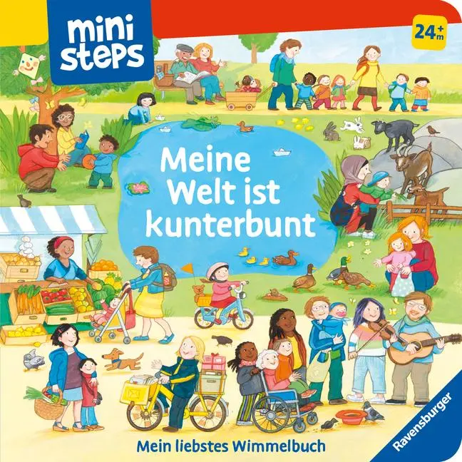 Cover: 9783473302819 | ministeps Meine Welt ist kunterbunt - ab 24 Monate | Kathrin Lena Orso