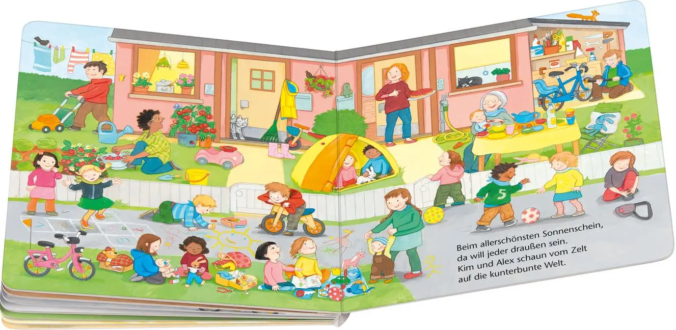 Bild: 9783473302819 | ministeps Meine Welt ist kunterbunt - ab 24 Monate | Kathrin Lena Orso