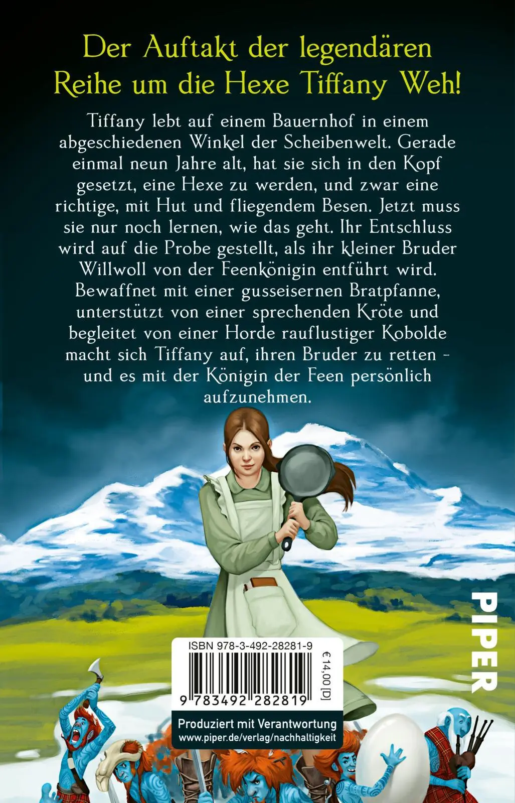 Rückseite: 9783492282819 | Kleine freie Männer | Terry Pratchett | Taschenbuch | Tiffany Weh