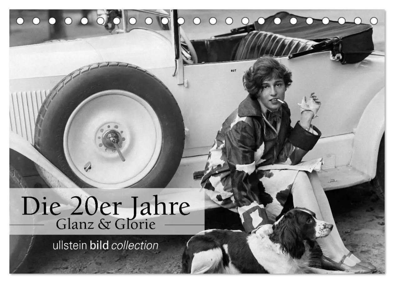 Cover: 9783516032819 | Die 20er Jahre - Glanz und Glorie (Tischkalender 2026 DIN A5 quer),...