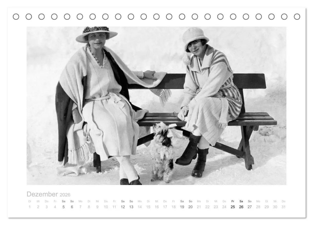 Bild: 9783516032819 | Die 20er Jahre - Glanz und Glorie (Tischkalender 2026 DIN A5 quer),...
