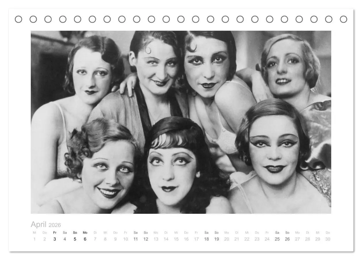 Bild: 9783516032819 | Die 20er Jahre - Glanz und Glorie (Tischkalender 2026 DIN A5 quer),...