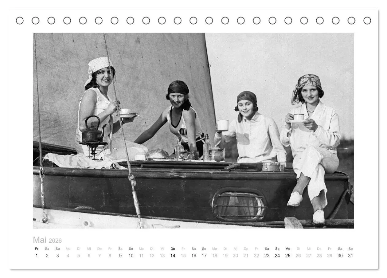 Bild: 9783516032819 | Die 20er Jahre - Glanz und Glorie (Tischkalender 2026 DIN A5 quer),...