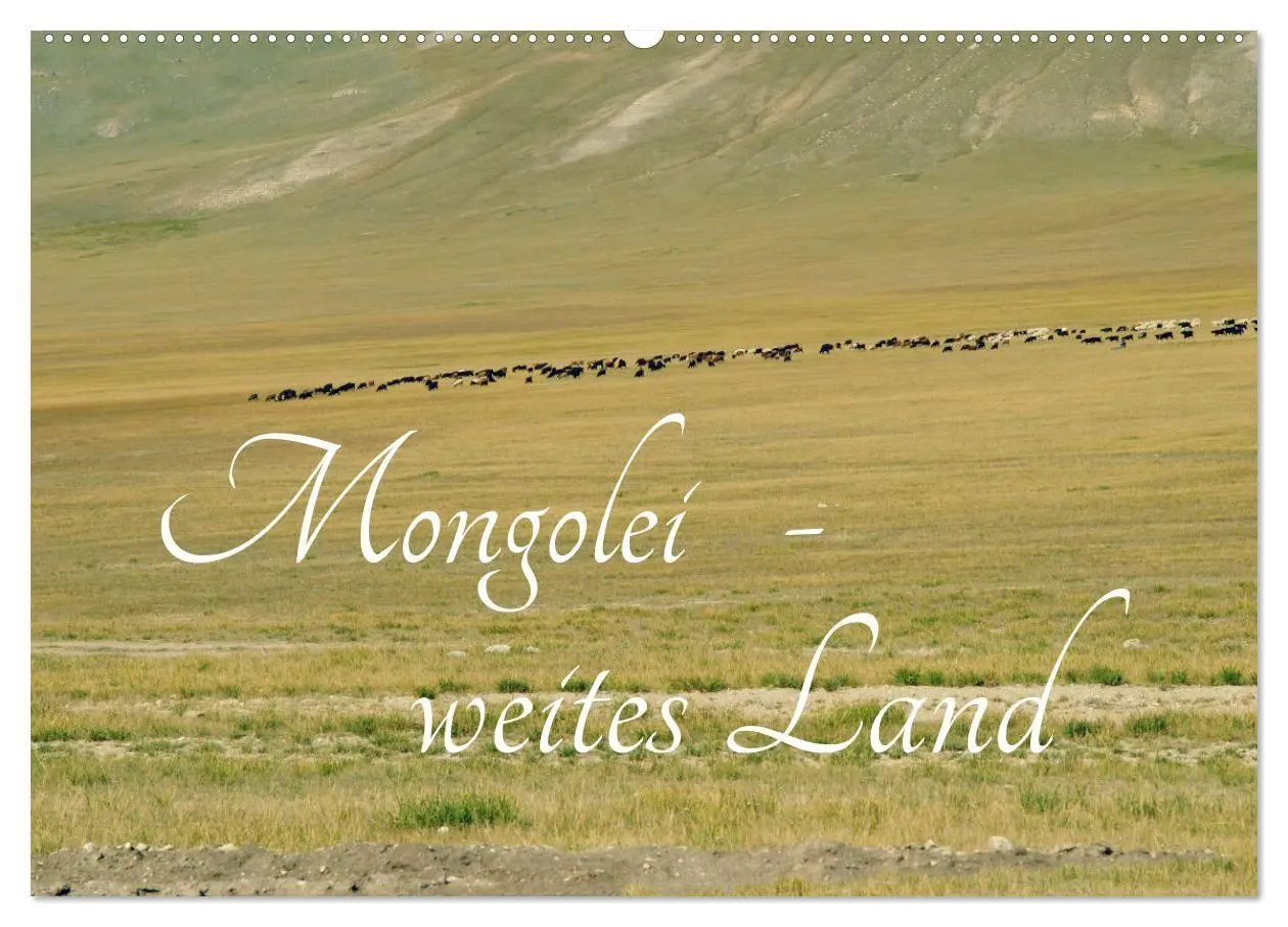 Cover: 9783569982819 | Mongolei - weites Land (Wandkalender 2027 DIN A2 quer), CALVENDO...