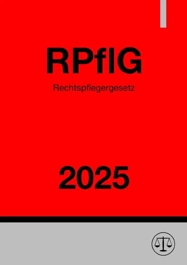 Cover: 9783819072819 | Rechtspflegergesetz - RPflG 2025 | DE | Ronny Studier | Taschenbuch