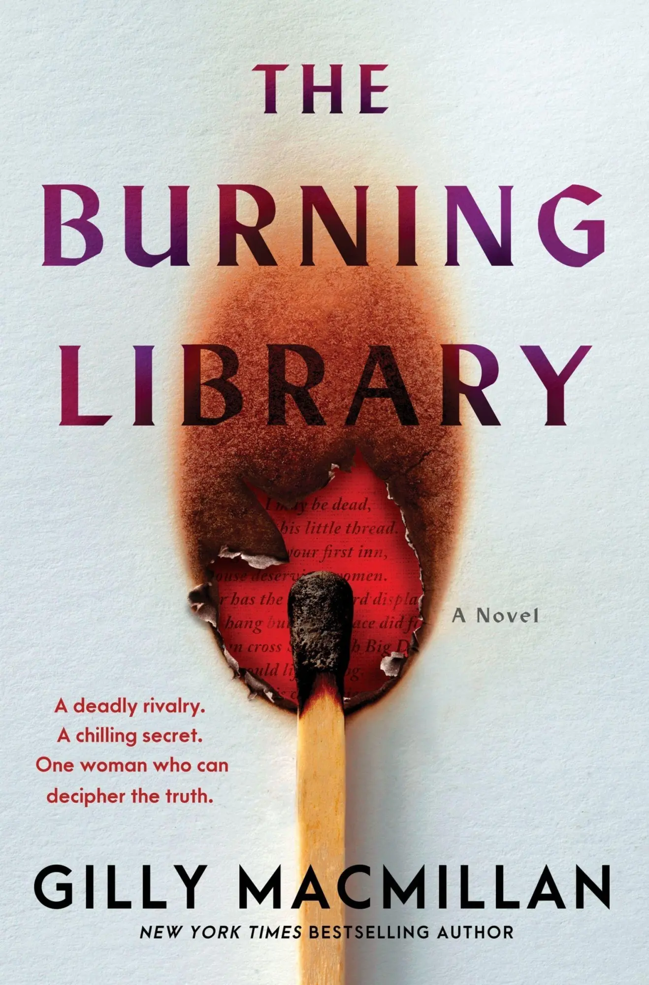 Cover: 9780063422919 | The Burning Library | A Novel | Gilly Macmillan | Buch | Englisch