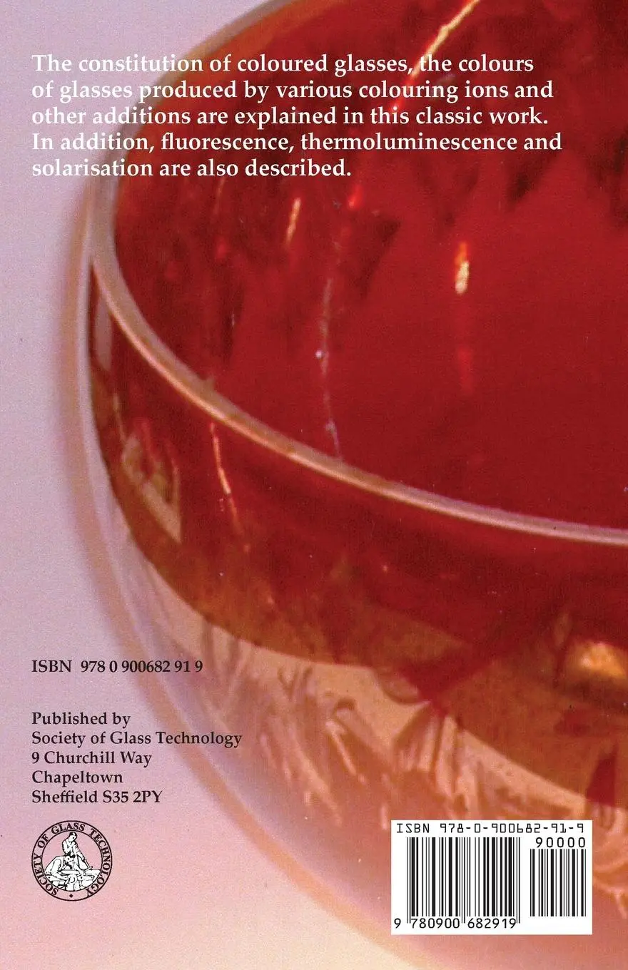 Rückseite: 9780900682919 | Coloured Glasses | W. A. Weyl | Taschenbuch | Englisch | 2023