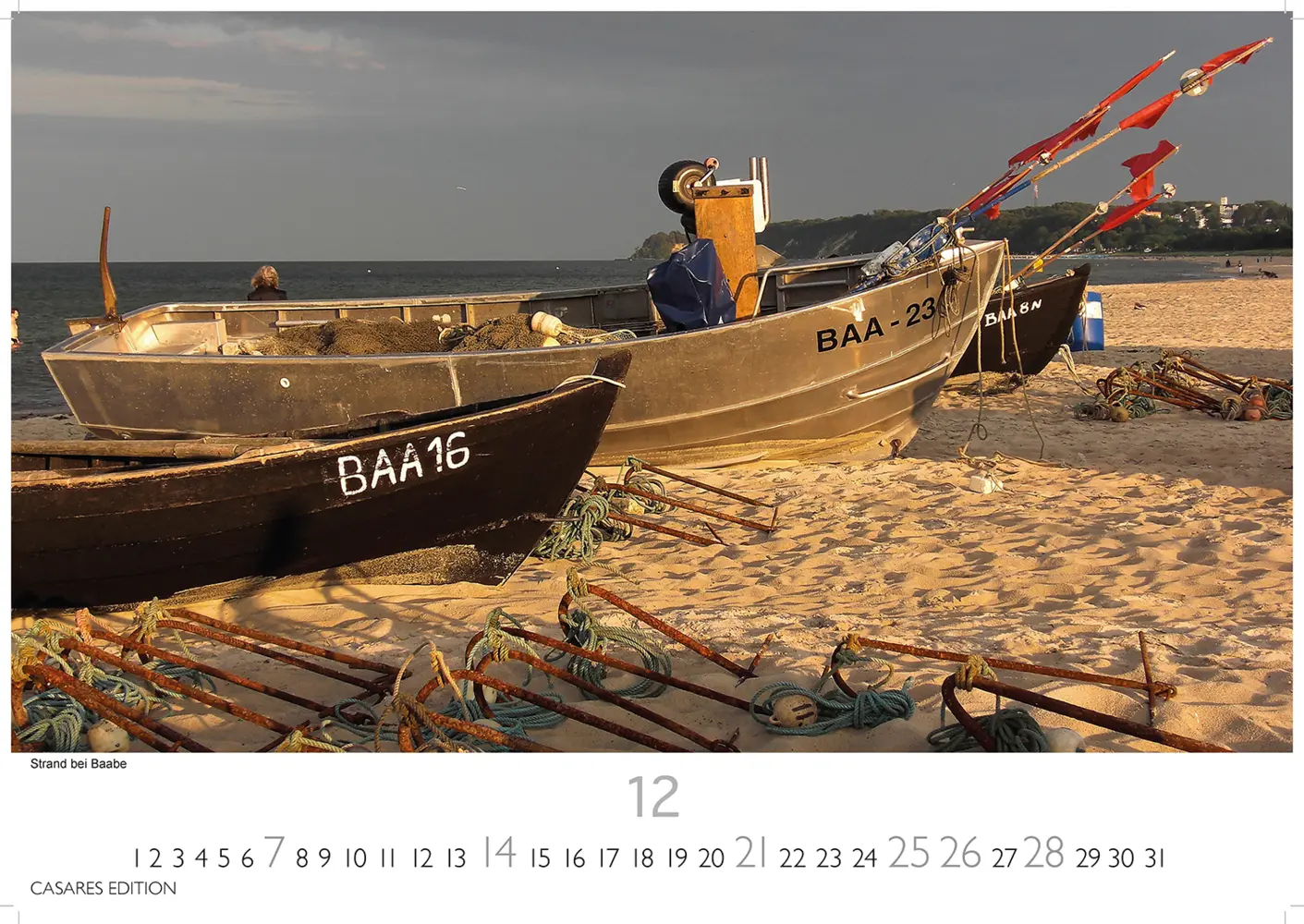 Bild: 9781835242919 | Rügen 2025 S 24x35cm | Hiddensee | Kalender | 14 S. | Deutsch | 2025