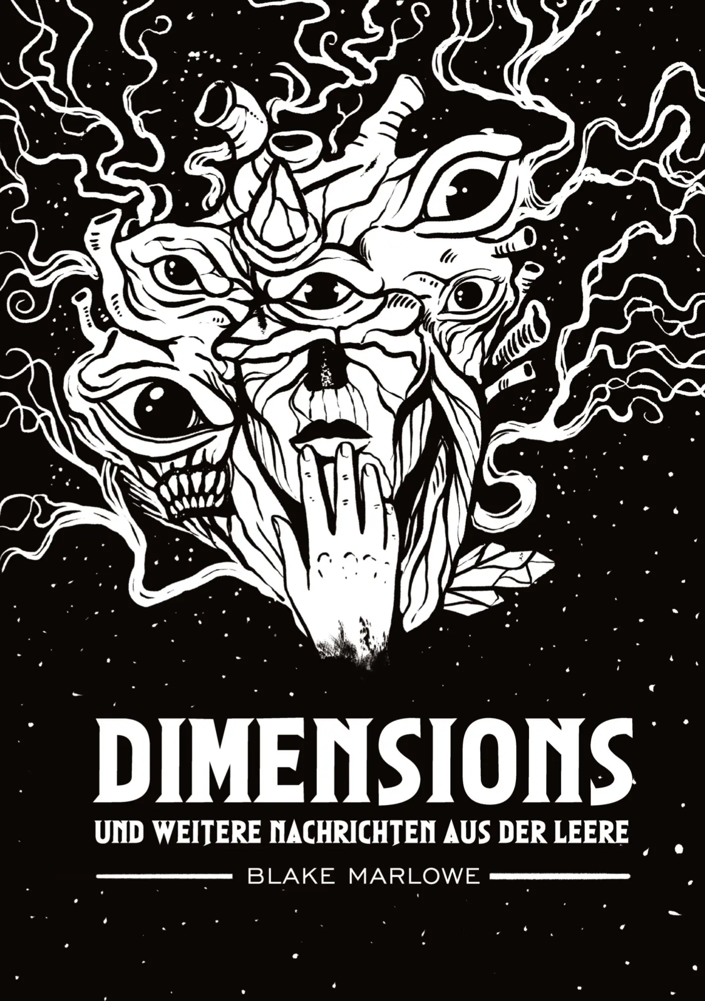 Cover: 9783384432919 | dimensions | und weitere Nachrichten aus der Leere | Blake M. Cleven