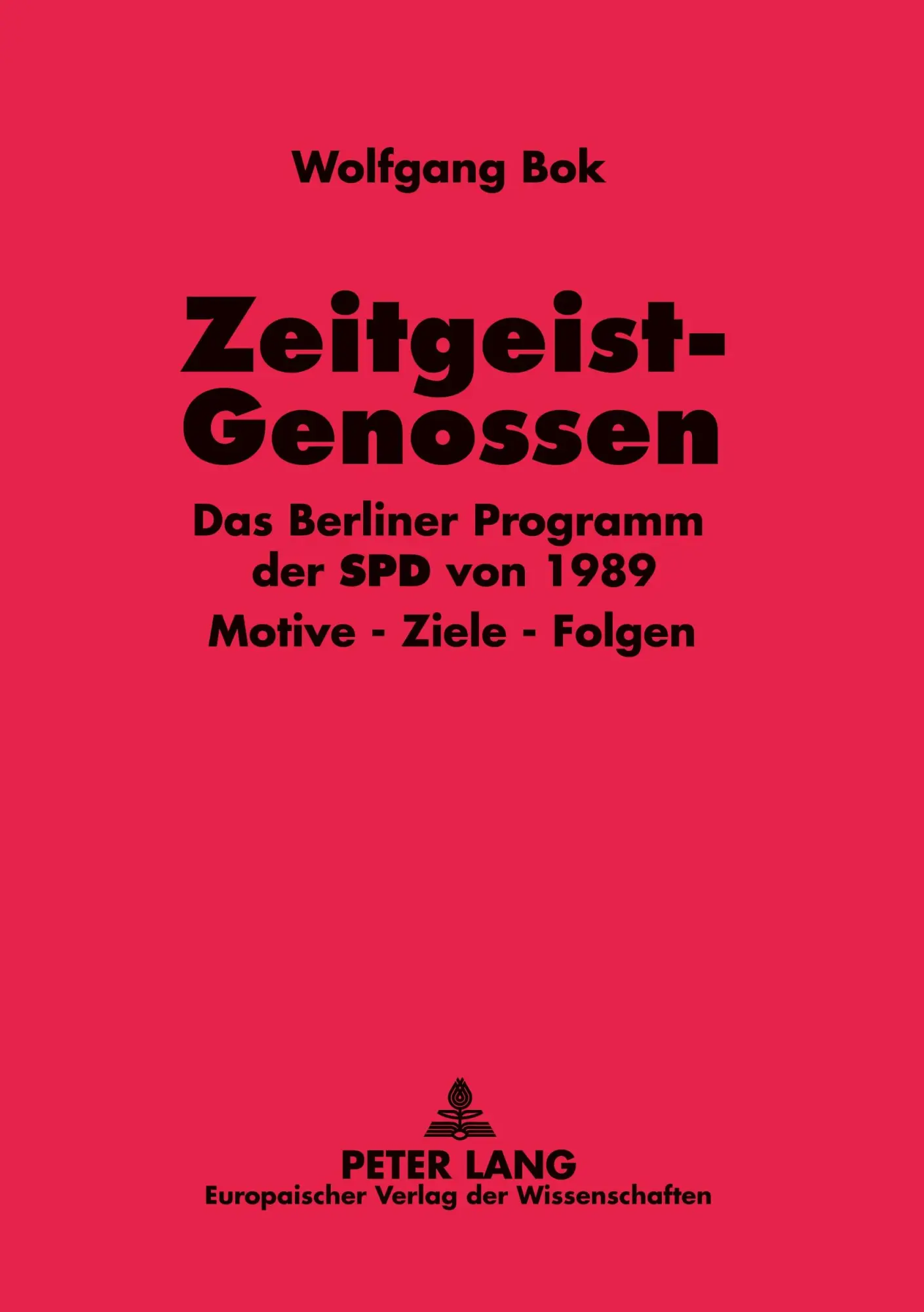 Cover: 9783631482919 | Zeitgeist-Genossen | Wolfgang Bok | Taschenbuch | 222 S. | Deutsch