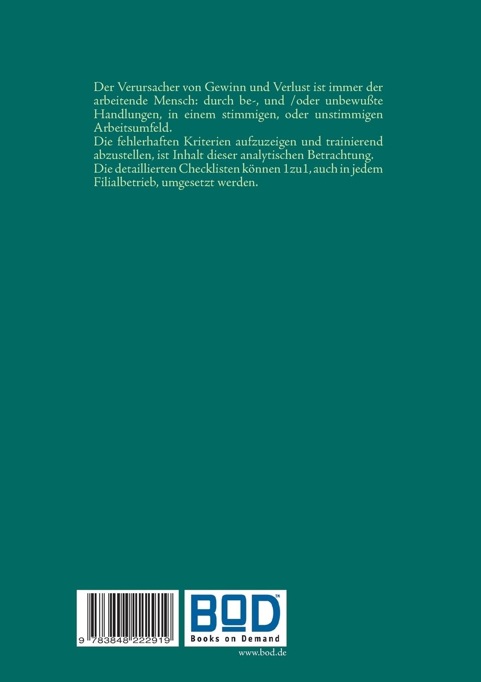 Rückseite: 9783848222919 | MankoMacher | Verhinderung von Inventurdifferenzen | Kohpeiss | Buch