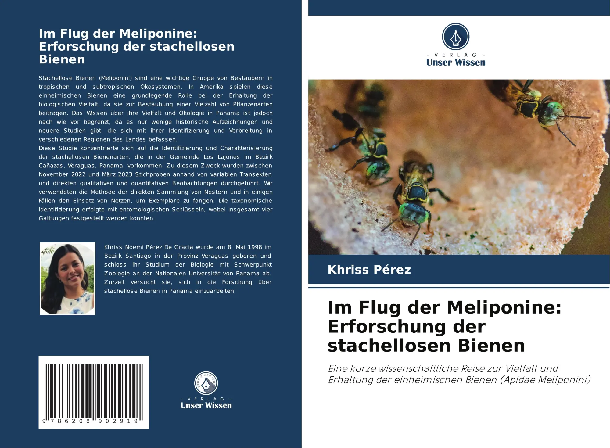 Cover: 9786208902919 | Im Flug der Meliponine: Erforschung der stachellosen Bienen | Pérez