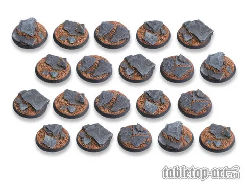 Cover: 704270723019 | Shaleground Bases - 32mm DEAL (20) | deutsch | Tabletop-Art