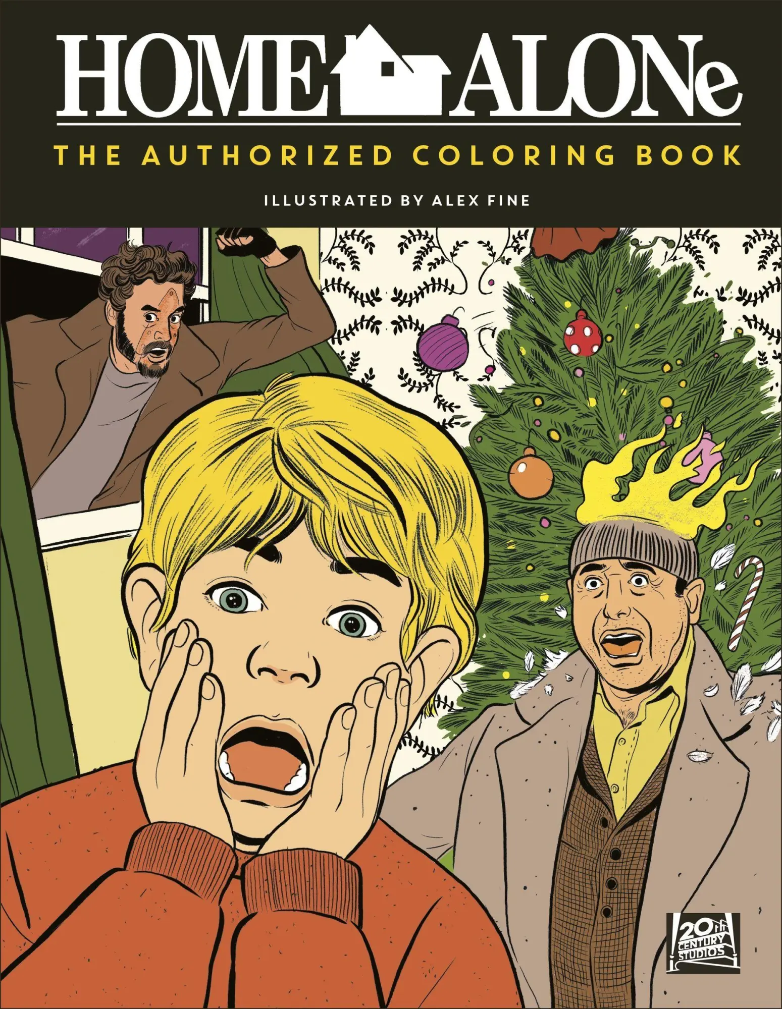 Cover: 9780062493019 | Home Alone | The Authorized Coloring Book | Twentieth Century Fox