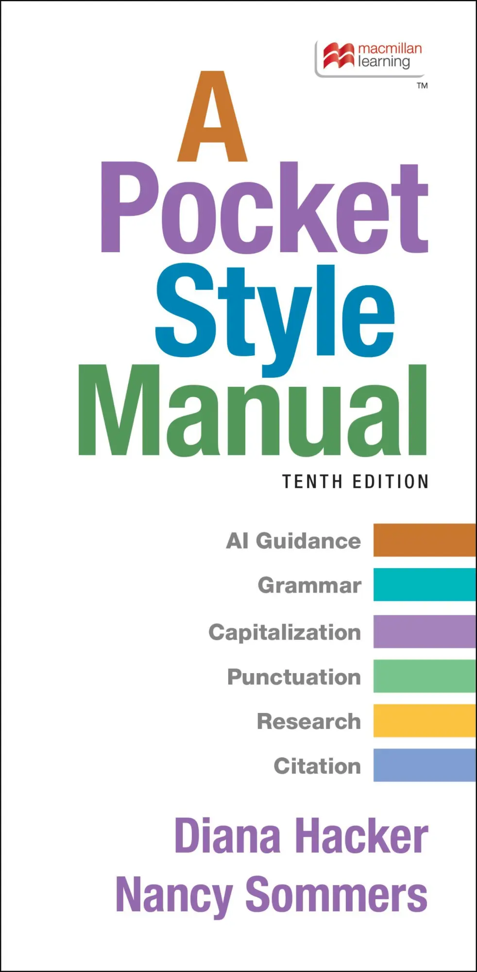 Cover: 9781319413019 | A Pocket Style Manual | Diana Hacker (u. a.) | Taschenbuch | Englisch