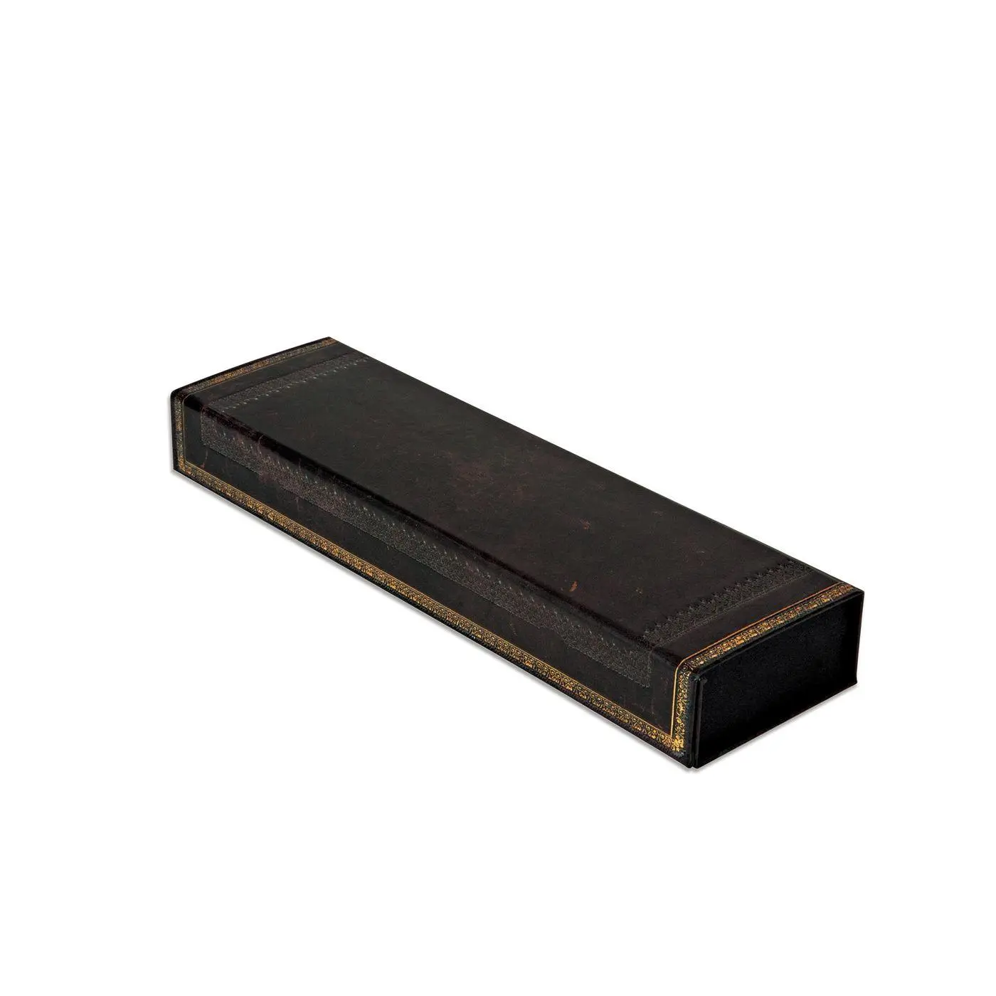 Cover: 9781439753019 | Black Moroccan (Old Leather Collection) Pencil Case | Paperblanks